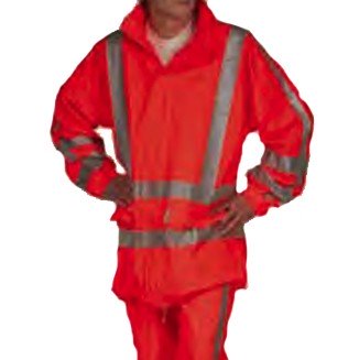 Chaqueta Traje de agua EN 471 Alta Visibilidad